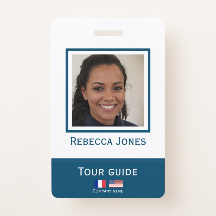 tour guide id card