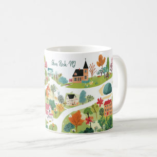 Custom Town Name New Home Gift Coffee Mug