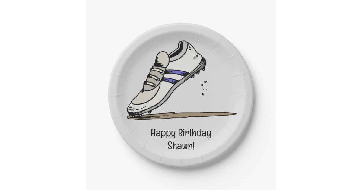 Custom Track and Field Party Paper Plates Zazzle