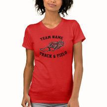 Custom Track and Field Personalized Team Name