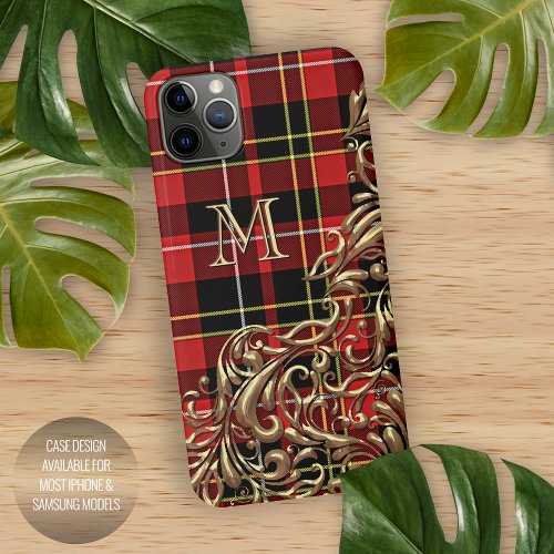 Custom Traditional Scottish Tartan Checks Pattern iPhone 11Pro Max Case