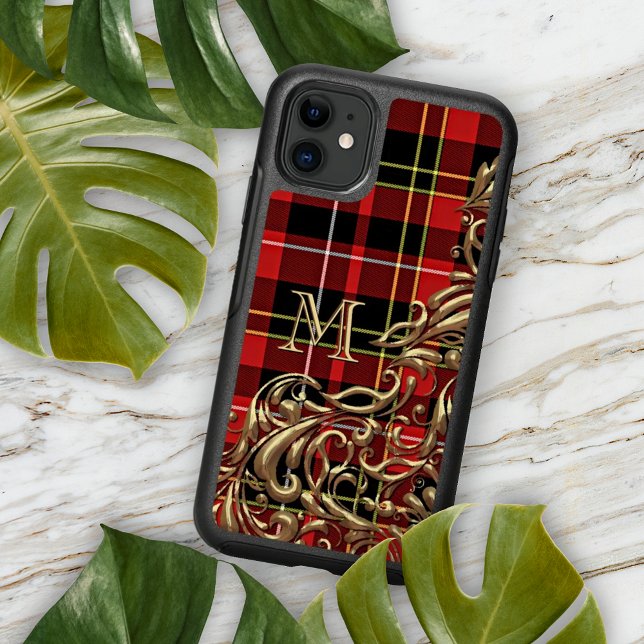 Custom Traditional Scottish Tartan Checks Pattern Otterbox iPhone Case (Creator Uploaded)