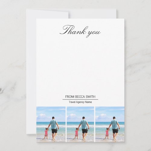 Custom Travel Agency Gift for Agents Thank You 