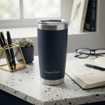 Custom Travel Coffee Mug, Office Gift