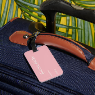 Custom Travel Gift for Women Personalized Daisy Luggage Tag