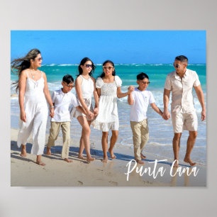 Custom Travel Memory Family Photo Poster