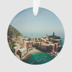 Custom Travel Photo Holiday Ornament