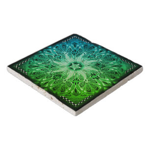 Custom Travertine Stone Trivet