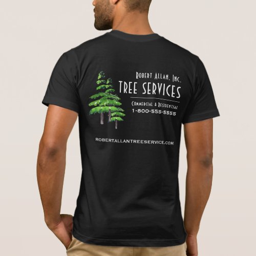 Custom Tree Services T_Shirt