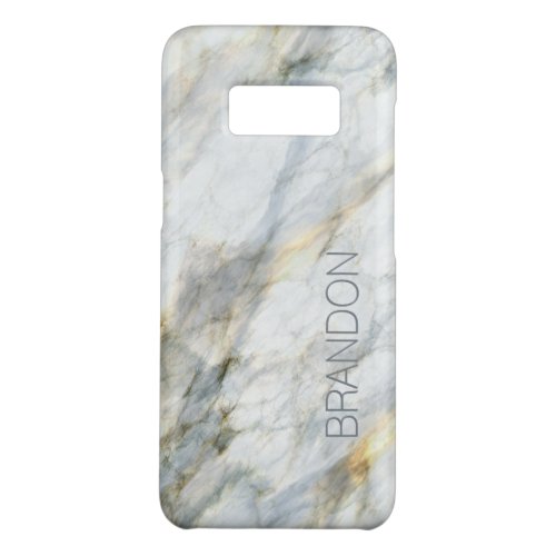 Custom Trendy Hip Marble Stone Texture Pattern Case_Mate Samsung Galaxy S8 Case