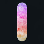 Custom Trendy Pink Blue Purple Green Modern Skateboard<br><div class="desc">Custom Trendy Pink Blue Purple Green Modern Colorful Abstract Art Blank Template Skateboard.</div>
