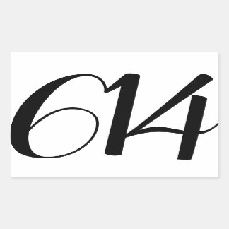 Custom Trendy Wedding Date Candle for Wedding Part Rectangular Sticker