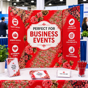 Custom Tri-Fold Display Board for Events