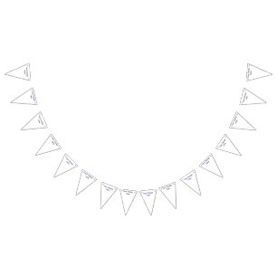 Custom Triangle Party Bunting Banner