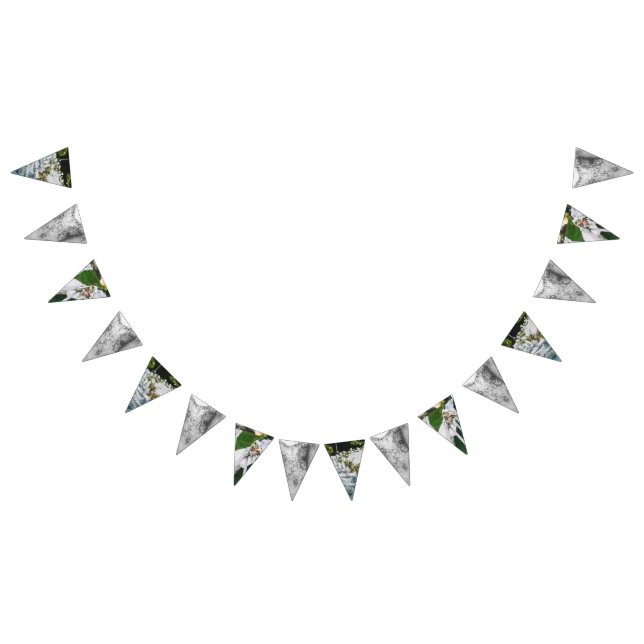Custom Triangle Wedding Bunting Banner (All)