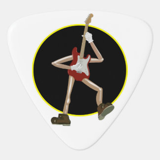 Custom triangular guitar picks