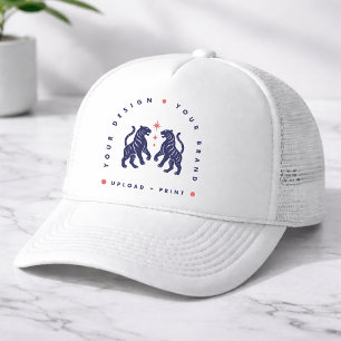 Custom Trucker Hat   Your Design Upload Cap