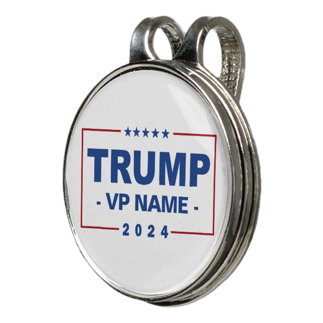 Custom Trump Vice President 2024 Golf Hat Clip (3/4)