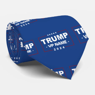 Custom Trump Vice President 2024 Neck Tie