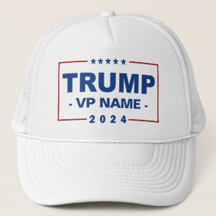 Custom Trump Vice President 2024 Trucker Hat