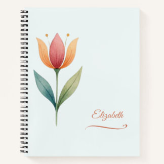 Custom Tulip Notebook