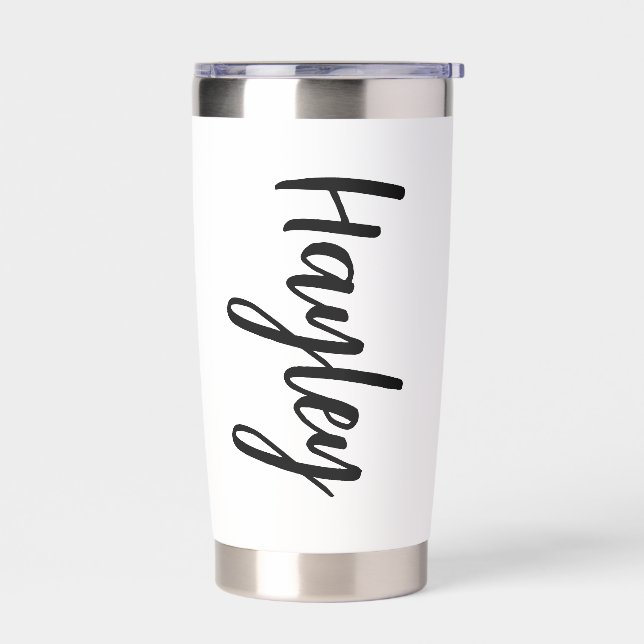 Custom Tumbler, Insulated Tumbler, Tall Tumbler, C Insulated Tumbler (Left)