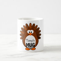 Custom Turkey Coffee Mug