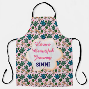Custom turtle pattern apron