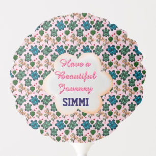 Custom turtle pattern  balloon