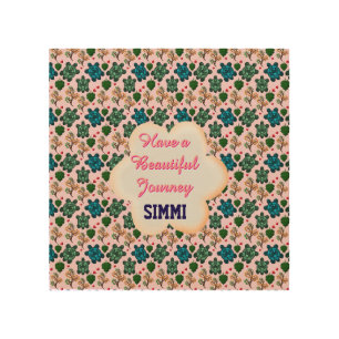 Custom turtle pattern  wood wall art