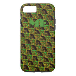 Custom Turtleshell Pattern iPhone Case