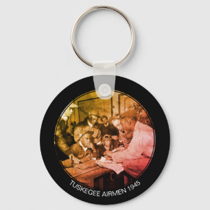 Custom TUSKEGEE AIRMEN 1945 Keychain