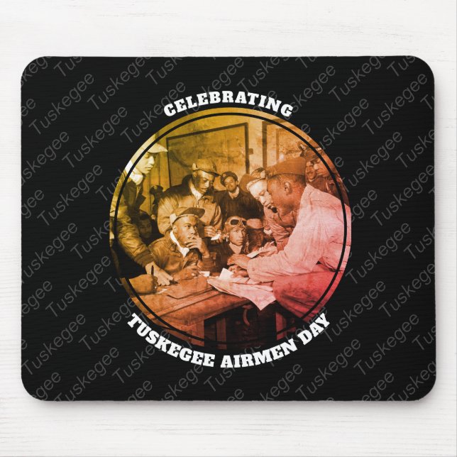 Custom TUSKEGEE AIRMEN Mouse Pad (Front)