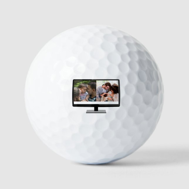 Custom TV farter of the year funny dad 2 photo Golf Balls (Front)