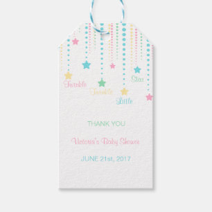 Custom Twinkle Twinkle Little Star Favor Tags