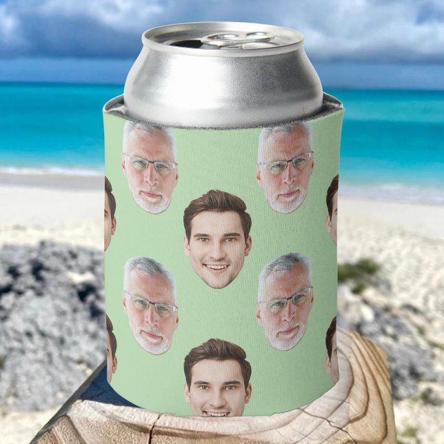 Custom Two Face 20th 30th 40th 50th Birthday Party Can Cooler (Creator Uploaded)