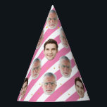 Custom Two Face Happy Birthday Decoration Supplies Party Hat<br><div class="desc">Custom Two Face Happy Birthday Decoration Supplies Party Hat</div>