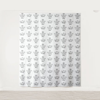 Custom Two Logo Step and Repeat Event Backdrop