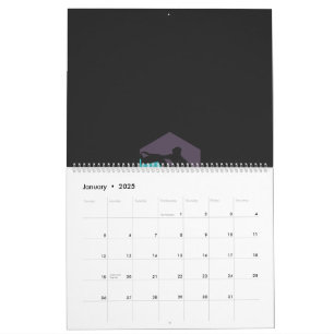 Custom Two-Page Photo Calendar Family Gift