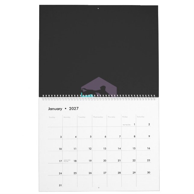 Custom Two-Page Photo Calendar | Family Gift (Jan 2027)