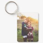 Custom Two Photo Double Sided Aluminum Keychain