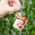 Custom Two Photo Double Sided Aluminum Keychain<br><div class="desc">Custom Two Photo Double Sided Aluminum Keychain</div>