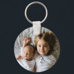 Custom Two Photo Double Sided Round Keychain<br><div class="desc">This double-sided keychain can be customized with your own images. To add text to the design simply select the "Customize It" button above for more advanced customization features.</div>