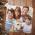 Custom Two Photo Family Double Sided Pets Kids Keychain<br><div class="desc">Keep your cherished memories close with our Double-Sided Photo Keychain, a perfect blend of simplicity and modern elegance. This delightful accessory is designed to showcase two of your favorite photos, making it an ideal keepsake for displaying beloved family moments, adorable snapshots of kids, or charming pictures of pets. Dual-Photo Display:...</div>