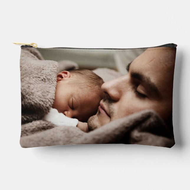 Custom Two Picture Double Sided Accessory Pouch (Front)