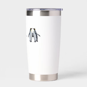 Custom Two-Sided Animal Water Bottle Template Insulated Tumbler