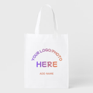 Custom Two-Sided Corporate Logo Promotional Tote