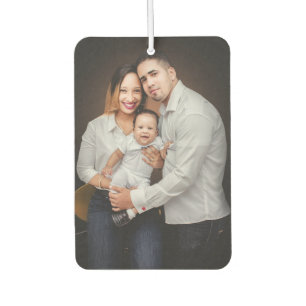 Custom Two-sided Family Photo Personalized Car Air Freshener