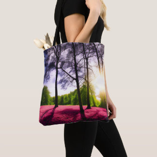 Custom Two-Sided Image Personalized Nature Tote Bag