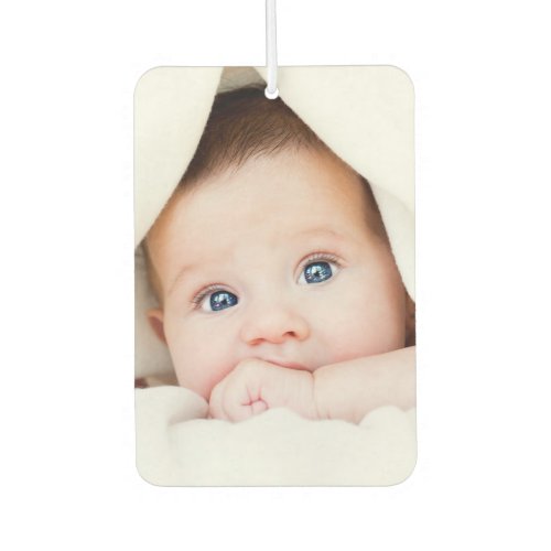 Custom Two Sided Kids Family Photo Air Freshener